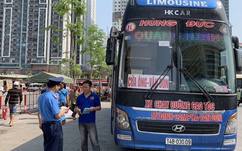 Tăng cường xe phục vụ nghỉ lễ 2/9, yêu cầu hành khách cài Bluezone, khai báo y tế