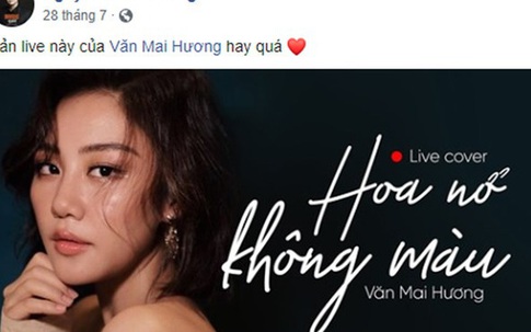 Thực hư việc Văn Mai Hương hát “Hoa nở không màu” trái phép