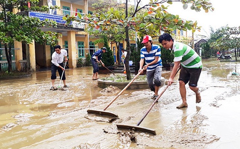 Đảm bảo an toàn cho giáo viên và học sinh trong cơn bão số 5