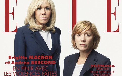 Xuất hiện trên bìa tạp chí, vẻ ngoài của vợ Tổng thống Pháp lại bị dân mạng soi