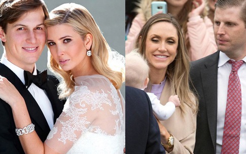 Chân dung 2 con dâu, con rể nổi tiếng tài sắc vẹn toàn của Tổng thống Donald Trump