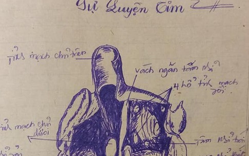 Tò mò xem trộm vở Sinh học của phụ huynh từ 35 năm trước khiến học sinh đua nhau "khóc thét"