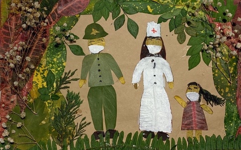 Cuộc thi vẽ "Tổ quốc trong em" và những bức tranh tài không đợi tuổi