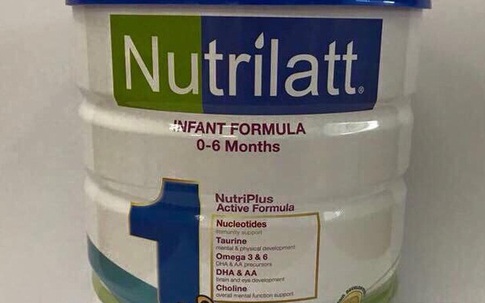 Hàng chục mẫu sữa Nutrilatt 1 và 2 của Singapore có hàm lượng sắt, kẽm thấp hơn nhiều so với quy định
