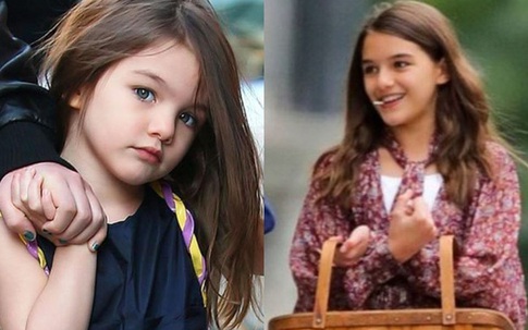 Cô bé Suri Cruise giờ đã trưởng thành và đích thị là một bản sao của mẹ Katie Holmes