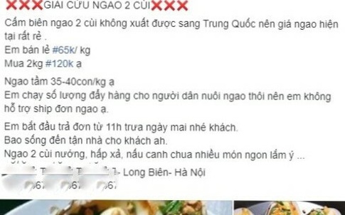 Gắn mác 'giải cứu' để bán hàng giá cao