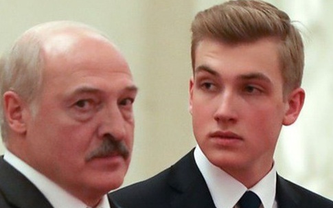 Con trai tổng thống Belarus cao ráo ở tuổi 15, theo bố đi công cán từ bé
