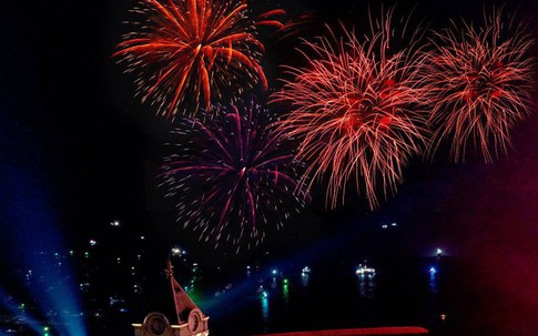 Hàng nghìn người bùng nổ trong đại tiệc âm thanh, ánh sáng New Year countdown 2021 Nam Phú Quốc