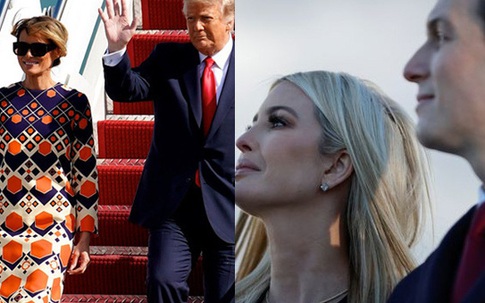 Tâm trạng trái ngược của vợ và con gái ông Donald Trump khi rời Nhà Trắng gây chú ý