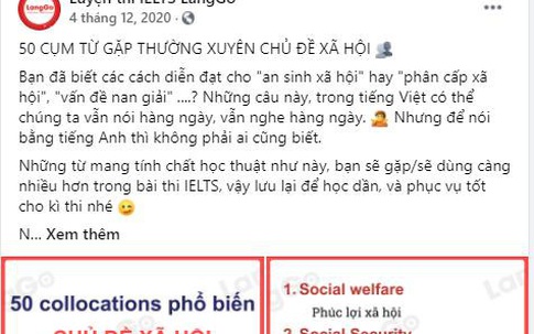 Ở đâu học ngoại ngữ khó, ở đó có “Luyện thi IELTS LangGo”
