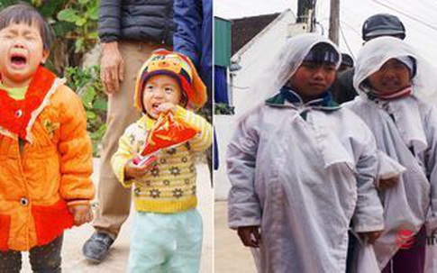 Nghệ An: Nhói lòng 4 đứa trẻ tội nghiệp đội khăn tang, ngơ ngác gọi bố