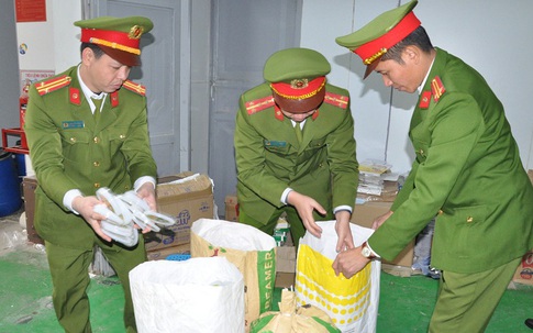 Phát hiện cơ sở sản xuất sản phẩm dinh dưỡng kém chất lượng ở Hải Dương
