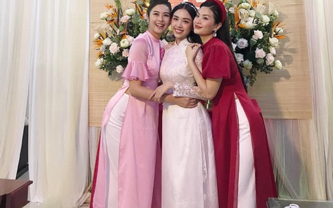 Dàn Hoa hậu Việt Nam về Kiên Giang dự cưới Thúy An