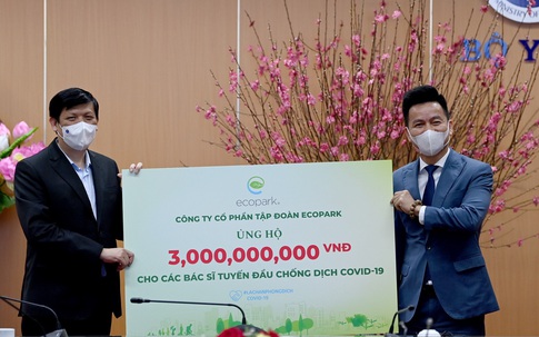 Ecopark ủng hộ 13 tỷ đồng cho công tác phòng chống dịch COVID-19