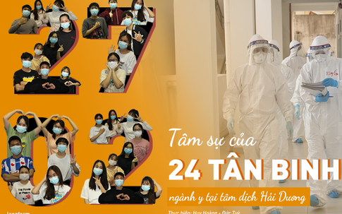Tâm sự của 24 tân binh ngành Y tại tâm dịch Hải Dương