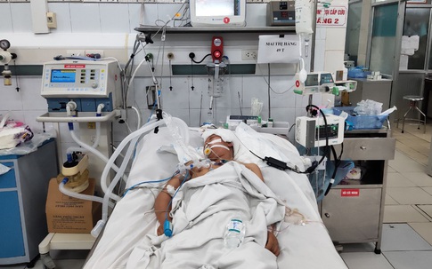 Đau xót cảnh một gia đình chồng bị ung thư, vợ lại nguy kịch vì tai nạn giao thông