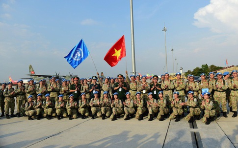 TP.HCM: Bệnh viện dã chiến cấp 2 số 3 xuất quân đi gìn giữ hòa bình Liên Hợp Quốc