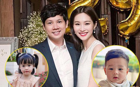 Chùm ảnh Hoa hậu Đặng Thu Thảo xinh đẹp, viên mãn tuổi 30 bên chồng và 2 con