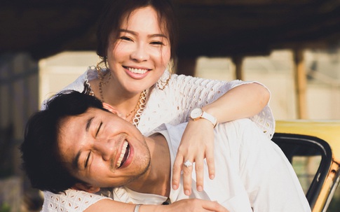 Bà xã Quý Bình khoe hạnh phúc viên mãn, biệt thự phủ đầy cây xanh