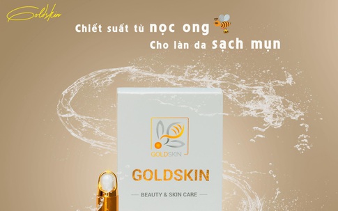 Goldskin – Blurred scars prevent acne Serum không chỉ giúp ngừa mụn mà còn làm mờ sẹo mụn và se khít lỗ chân lông