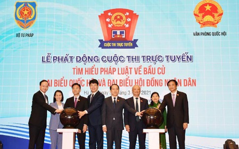 Phát động Cuộc thi trực tuyến Tìm hiểu pháp luật về bầu cử Quốc hội và bầu cử Hội đồng nhân dân các cấp