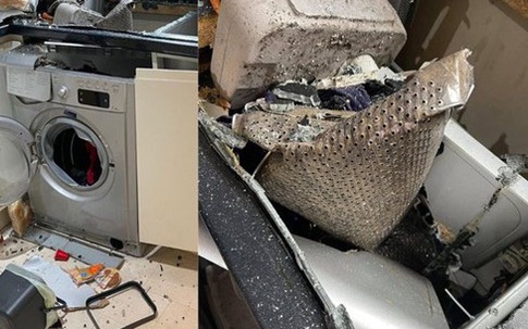 Từ vụ máy giặt phát nổ, những sai lầm trong sử dụng máy giặt cần hết sức lưu ý để tránh nguy cơ cháy nổ