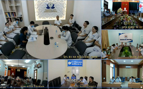 Từ Hà Nội, các bác sĩ hội chẩn cứu người phụ nữ mắc bệnh tim ở Lào