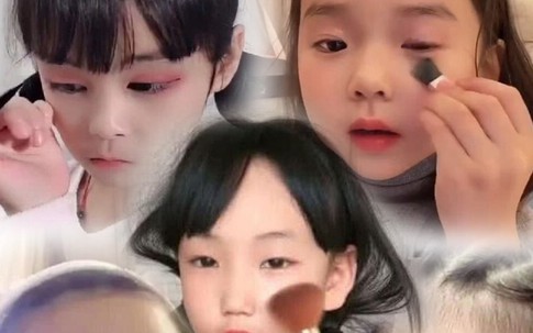 Trẻ 5 tuổi dạy cách trang điểm gợi cảm, nhiều phụ huynh bất an