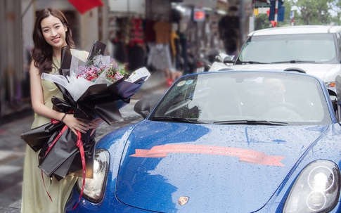 Đỗ Mỹ Linh được tặng siêu xe trong ngày sinh nhật tuổi 25?
