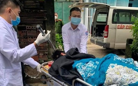 Cãi nhau, vợ cầm dao bổ găm vào đầu chồng ở Quảng Ninh