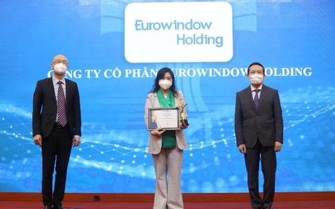 Eurowindow Holding lọt Top 100 Thương hiệu mạnh Việt Nam 2020-2021