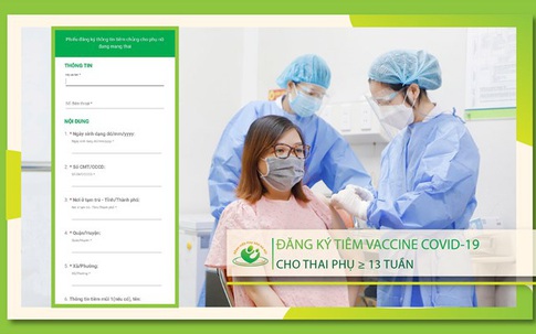 Đăng ký tiêm vaccine phòng COVID-19 cho phụ nữ mang thai tại Bệnh viện Phụ Sản Hà Nội