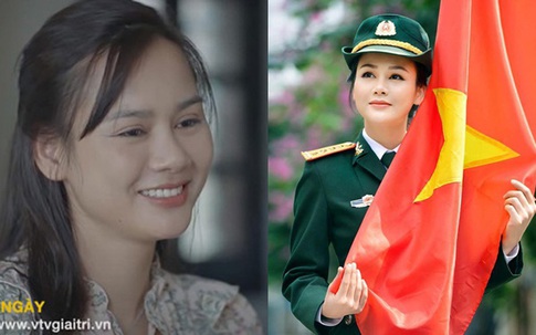 Hôn nhân đời thực bình dị của nữ Đại úy đóng vai mẹ Tuệ Nhi trong "11 tháng 5 ngày"