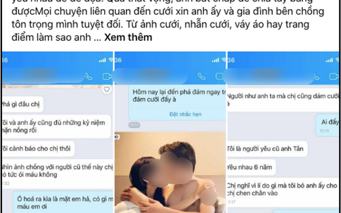 Trước ngày cưới bị người yêu cũ của chồng gửi “cảnh nóng” dọa dẫm, cô dâu “chốt hạ” bằng câu khiến cô ta cứng họng!