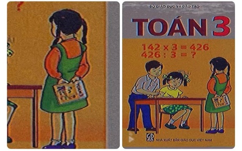 SGK Toán lớp 3 bỗng gây bão mạng vì 1 chi tiết bí ẩn in trên bìa