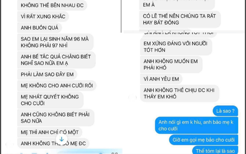 Tuyên bố mẹ không cho cưới vì "khắc tuổi", người đàn ông đòi chia tay nhưng lời thú nhận gồm 8 từ cuối cùng lộ rõ bộ mặt thật kẻ tráo trở!