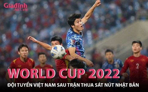Đội tuyển Việt Nam sau trận thua vòng loại World Cup với Nhật Bản