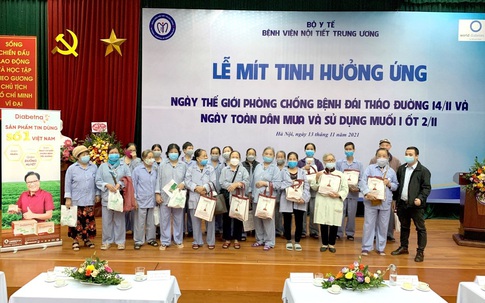 Dược phẩm Ích Nhân cùng BV Nội tiết TW chăm sóc sức khỏe người tiểu đường