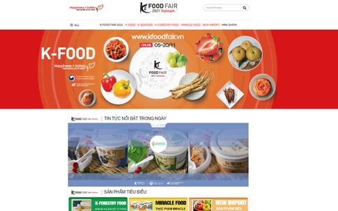 Trải nghiệm các sản phẩm nông nghiệp khác nhau của Hàn Quốc tại Hội chợ K-food