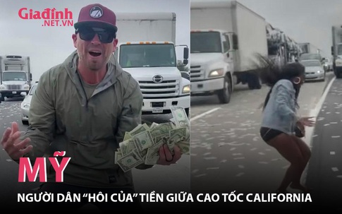 Mỹ: Người dân “hôi của” tiền giữa cao tốc California