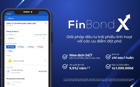 Finbondx - giải pháp đầu tư trái phiếu linh hoạt đến từ Finbase có gì hấp dẫn?