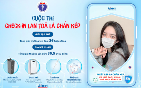 "Check-in lan toả lá chắn kép"