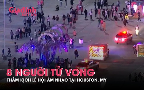 Thảm kịch lễ hội âm nhạc tại Houston, 8 người tử vong