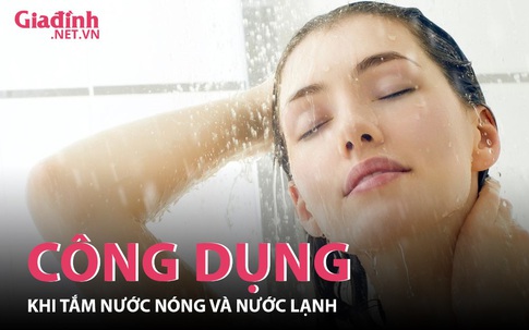 Công dụng của tắm nước nóng và nước lạnh