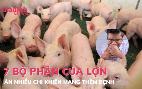 7 bộ phận của lợn ăn nhiều chỉ khiến mang thêm bệnh