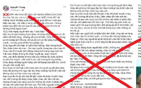 Nghệ An: Thêm kẻ lập Facebook ảo kêu gọi từ thiện để chiếm đoạt tiền bị bắt