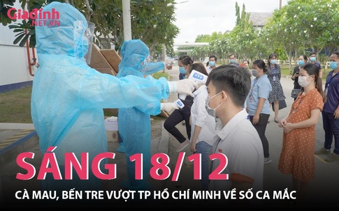 INFORGRAPHIC: Tình hình COVID-19 trên toàn quốc sáng 18/12