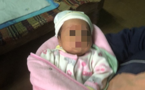 Thừa Thiên Huế: Cháu bé 2 tháng tuổi bị bỏ rơi trước cổng chùa