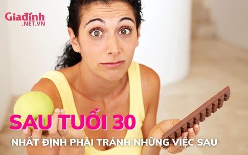 Muốn trẻ đẹp sau 30 tuổi nhất định phải tránh những việc sau