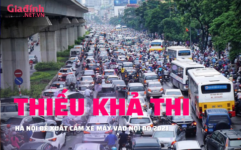 THIẾU KHẢ THI: Hà Nội dự kiến cấm xe máy tại các quận từ năm 2025